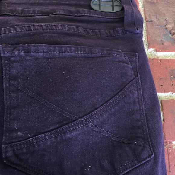 NYDJ Women Size 6 Purple Straight Leg Jeans - Picture 3 of 6
